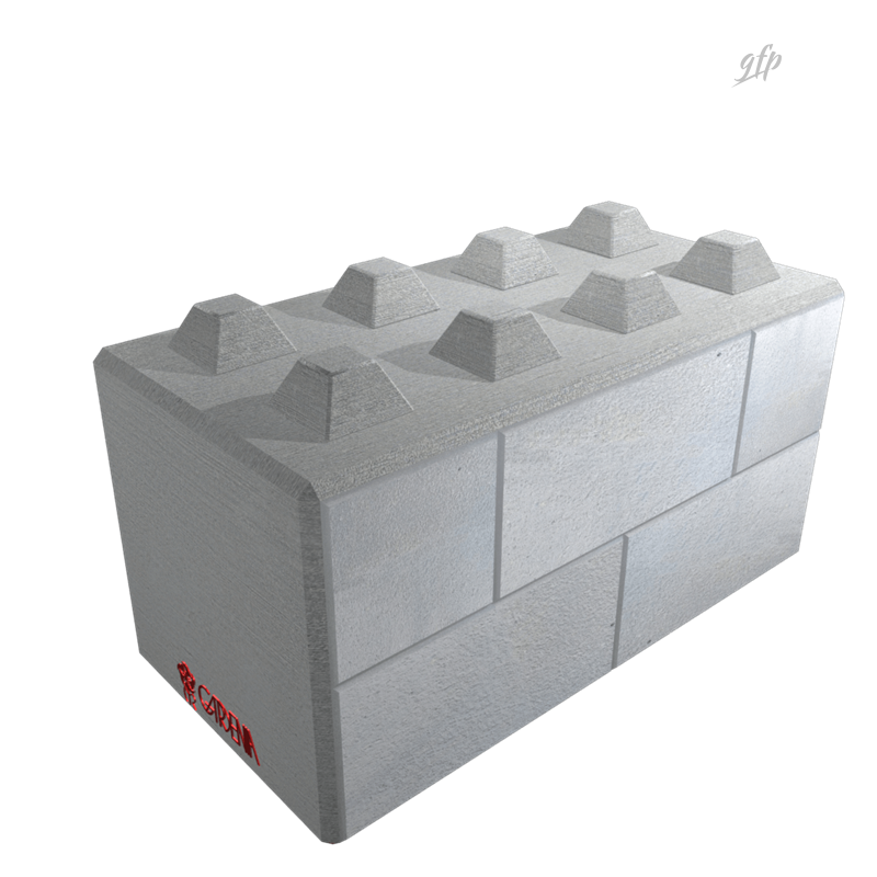 Rendering casseforme e blocchi Block Art