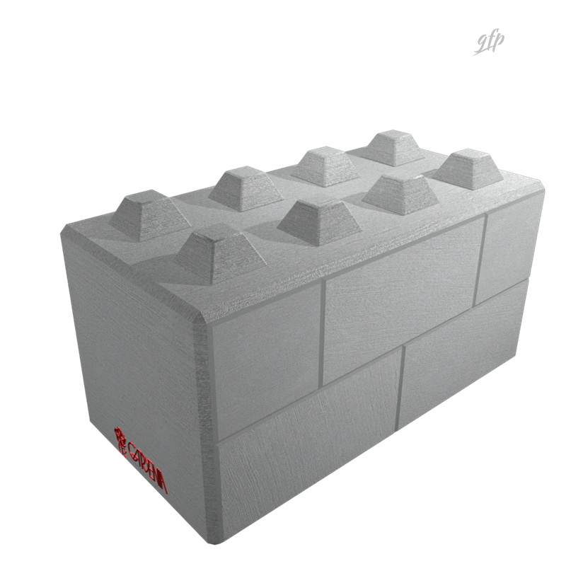 Rendering casseforme e blocchi Block Art